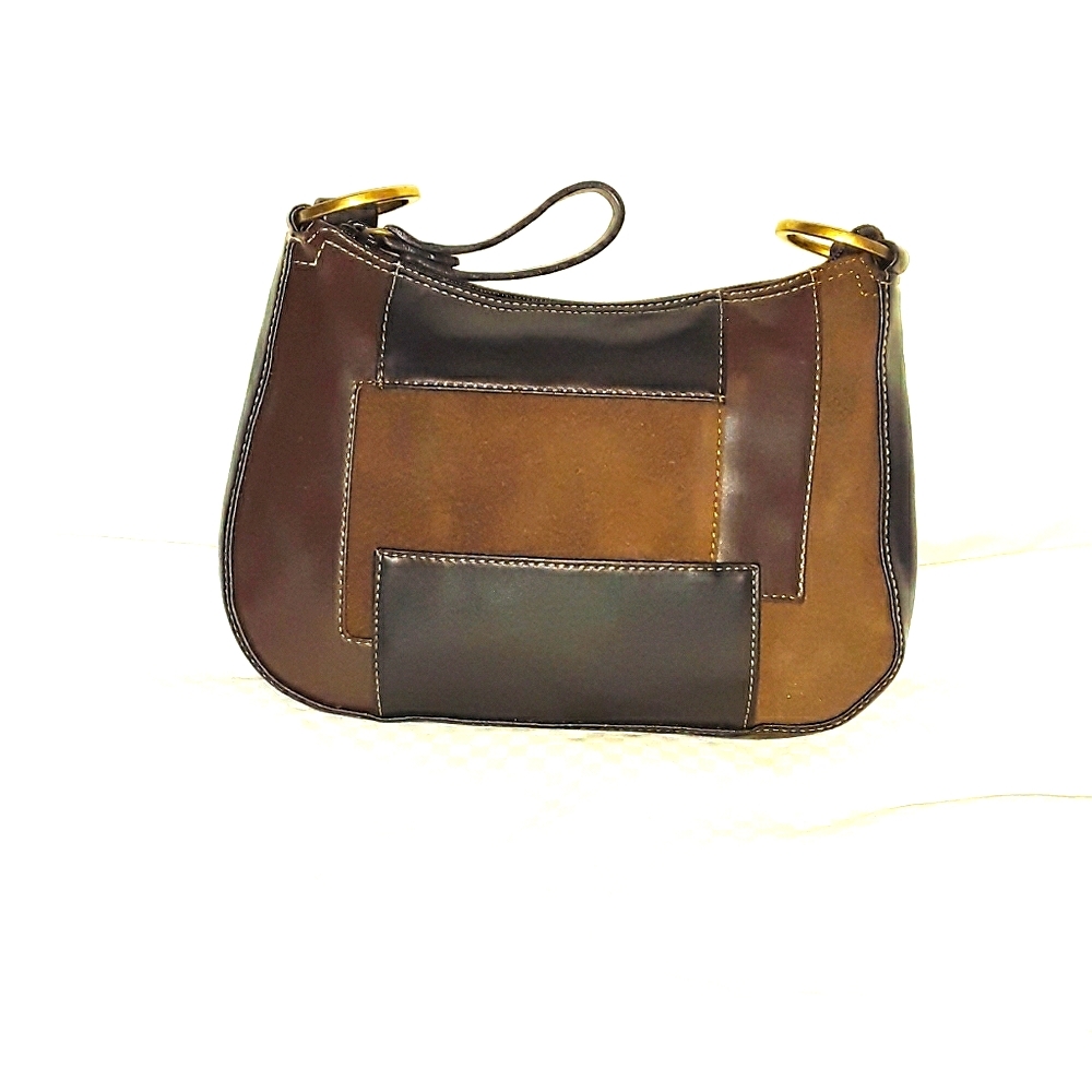 1990s Vintage Patchwork Handbag! - image 1